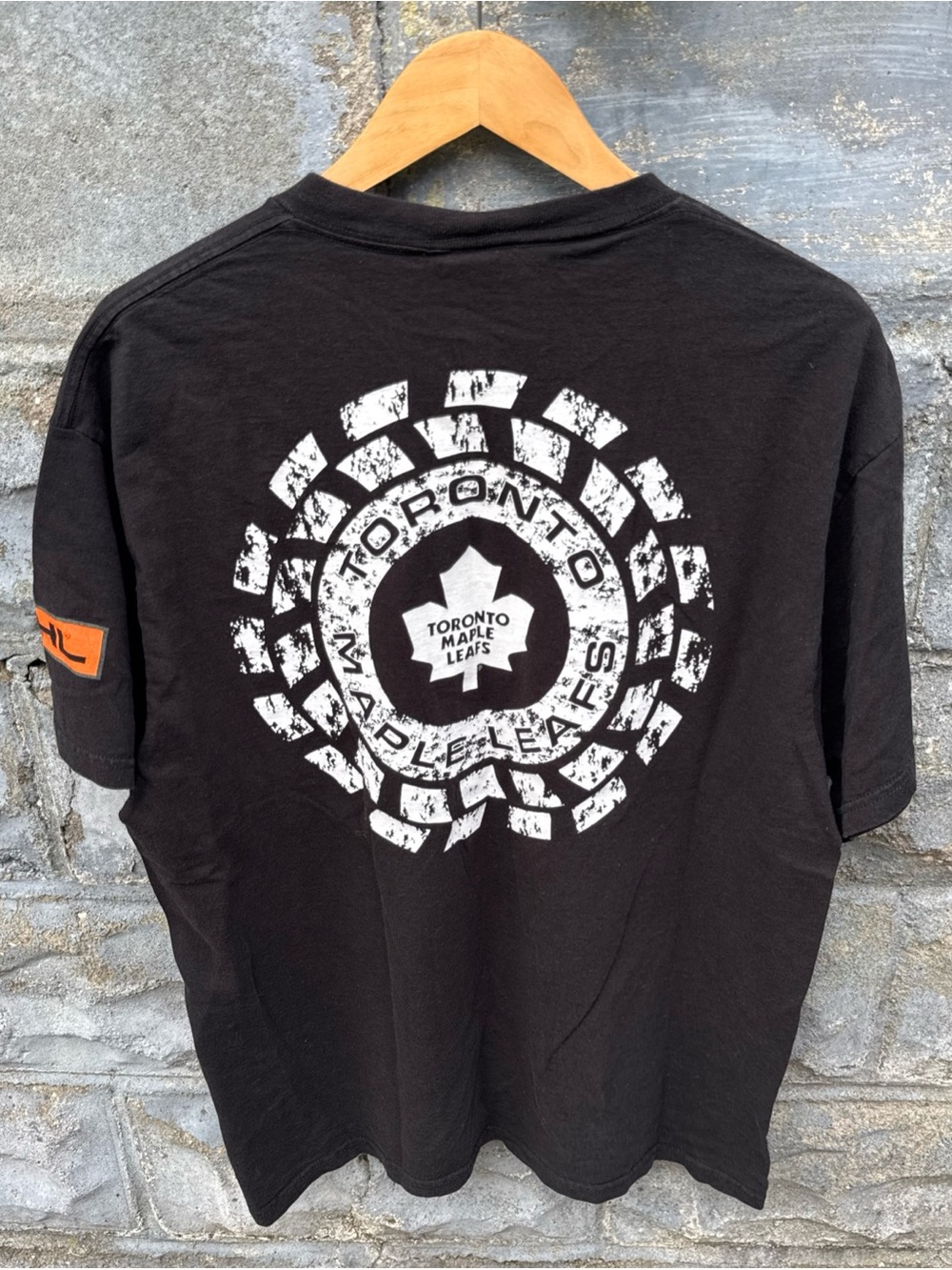 Vintage Nike Toronto Maple Leafs T Shirt size L 90s Hockey Rare